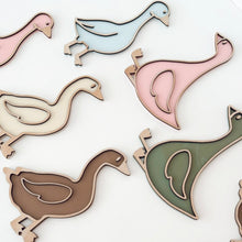 Load image into Gallery viewer, Geese 3D Wallies