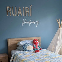 Load image into Gallery viewer, Two Name Wall Feature - Inline