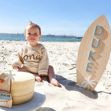 Load image into Gallery viewer, Palm Surfboard Plaque