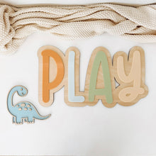 Load image into Gallery viewer, Play Wall Sign