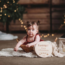 Load image into Gallery viewer, My First Christmas Plaque
