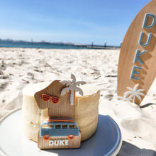 Load image into Gallery viewer, Palm Surfboard Plaque