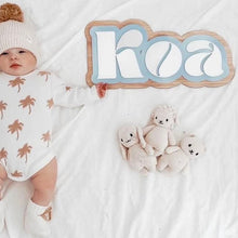 Load image into Gallery viewer, Triple Layer Name Wood