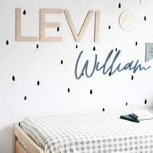 Load image into Gallery viewer, Two Name Wall Feature