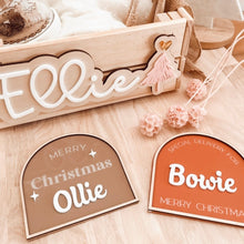 Load image into Gallery viewer, Christmas Crate - coloured arch design