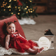 Load image into Gallery viewer, My First Christmas Plaque