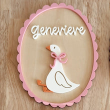 Load image into Gallery viewer, Baby Name Plaque