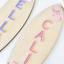 Load image into Gallery viewer, Mermaid Tail Surfboard Plaque