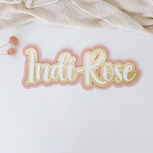 Load image into Gallery viewer, Triple Layer Name