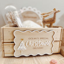 Load image into Gallery viewer, Christmas Crate - Vintage Wave Design
