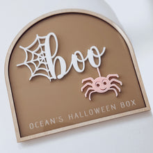 Load image into Gallery viewer, Halloween Plaque & Crate
