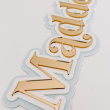 Load image into Gallery viewer, Triple Layer Name