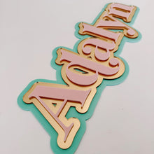 Load image into Gallery viewer, Triple Layer Name