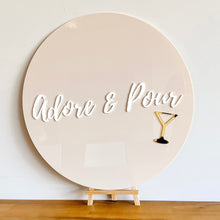 Load image into Gallery viewer, Custom Round Business Sign