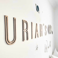 Load image into Gallery viewer, Planet themed Name Sign - NEW!