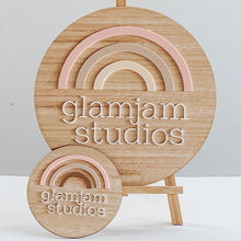 Load image into Gallery viewer, Custom Wood and Acrylic Business Sign