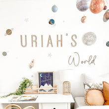 Load image into Gallery viewer, Planet themed Name Sign - NEW!