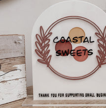 Load image into Gallery viewer, Arch Business Sign