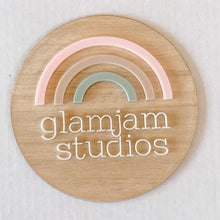 Load image into Gallery viewer, Custom Wood and Acrylic Business Sign