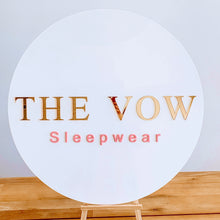 Load image into Gallery viewer, Custom Round Business Sign