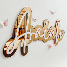 Load image into Gallery viewer, Double Layer Name