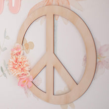 Load image into Gallery viewer, Peace Flower Sign