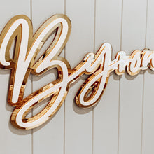 Load image into Gallery viewer, Double Layer Name