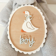 Load image into Gallery viewer, Gender Reveal Plaque
