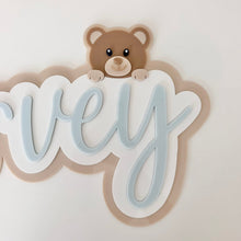 Load image into Gallery viewer, Bear Triple Layer Name
