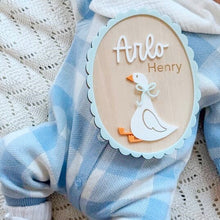Load image into Gallery viewer, Baby Name Plaque
