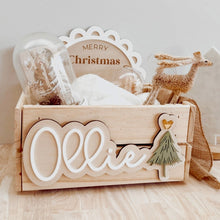 Load image into Gallery viewer, Christmas Crate - Tree Heart Design
