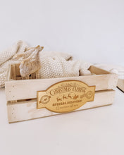 Load image into Gallery viewer, Gold Mirror Mini Christmas Crates - Clearance

