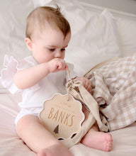 Load image into Gallery viewer, Personalised Gingham Santa Sacks
