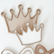 Load image into Gallery viewer, Crown 3D Wallies
