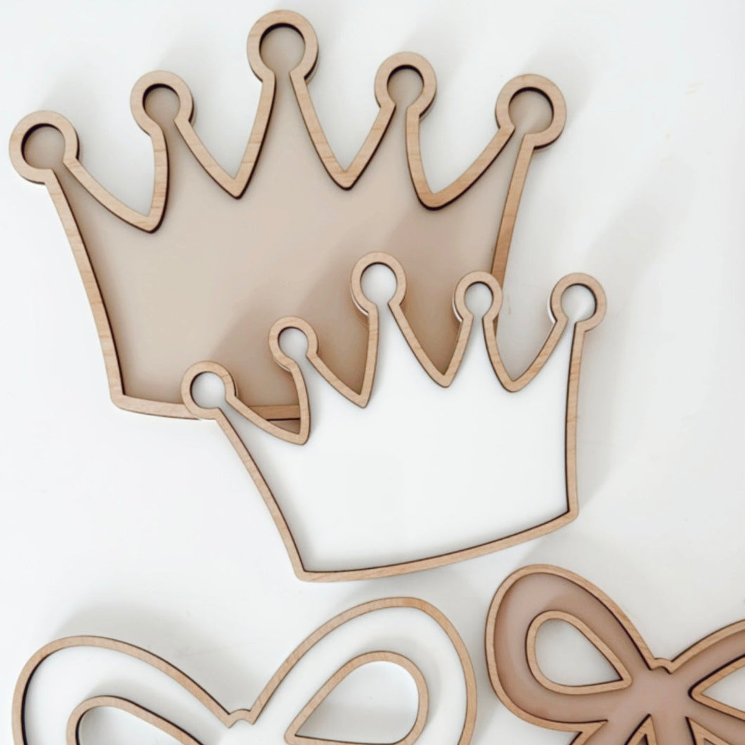 Crown 3D Wallies