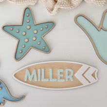 Load image into Gallery viewer, Surfboard Name Sign
