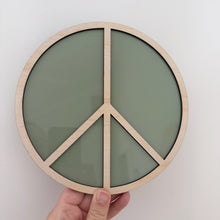 Load image into Gallery viewer, Peace Sign Wall Decor
