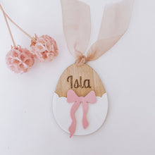 Load image into Gallery viewer, Personalised Bow Easter Tag
