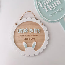 Load image into Gallery viewer, Bunny Ears Please Stop Here Plaque
