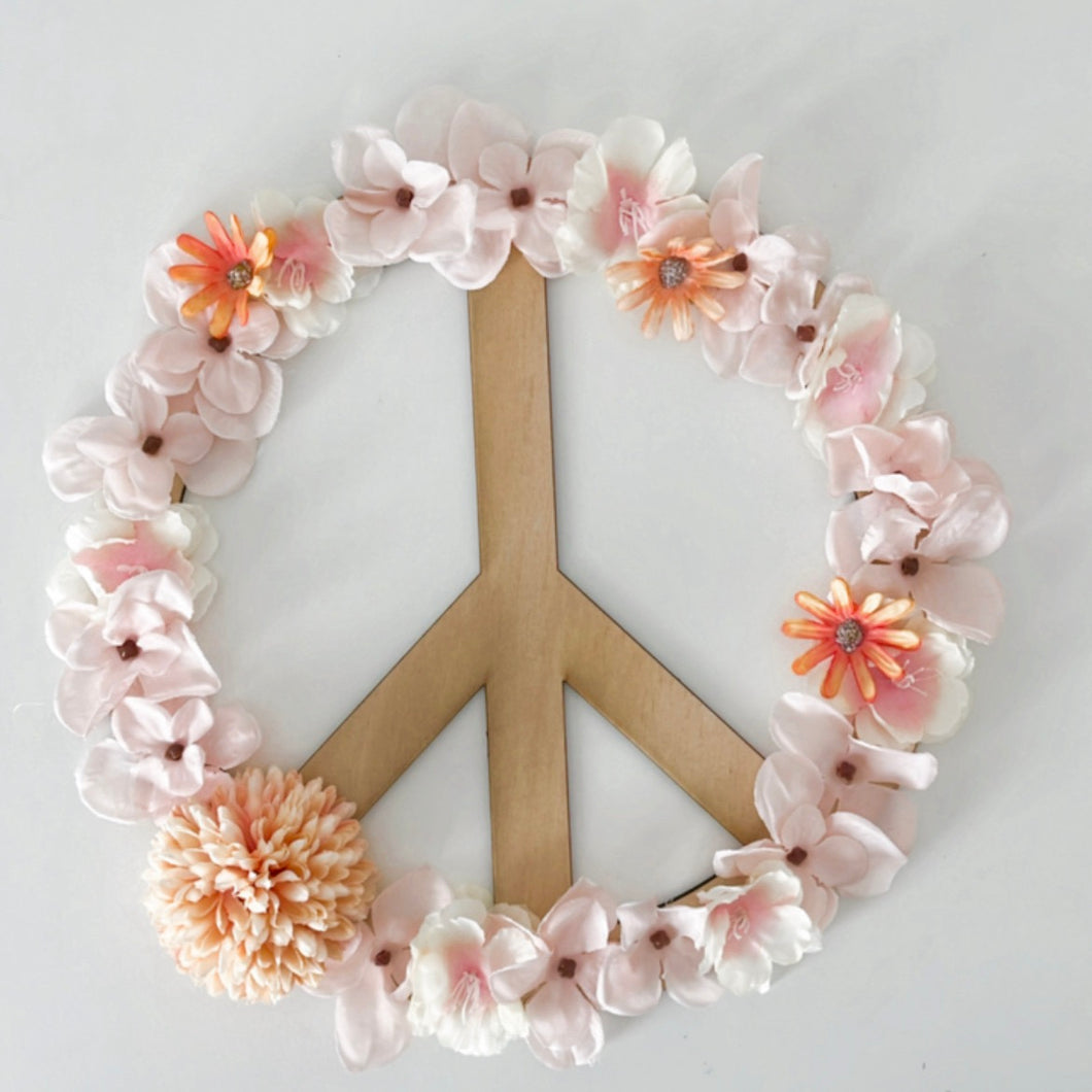 Peace Flower Sign