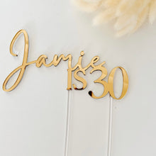Load image into Gallery viewer, Custom cake topper
