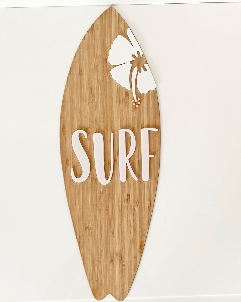 Surf Surfboard Sign