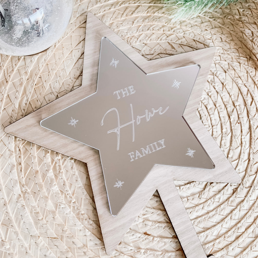 Christmas Star Tree Topper