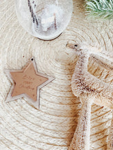 Load image into Gallery viewer, Double layered Star Christmas ornament

