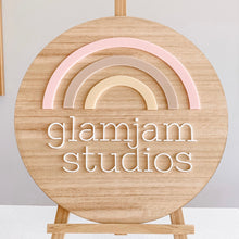 Load image into Gallery viewer, Custom Wood and Acrylic Business Sign
